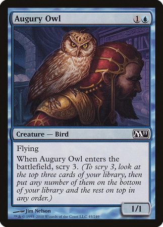 Augury Owl [Magic 2011] | Rook's Games and More