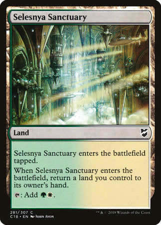 Selesnya Sanctuary [Commander 2018] | Rook's Games and More