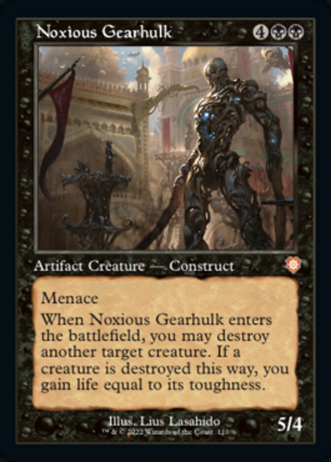 Noxious Gearhulk (Retro) [The Brothers' War Commander] | Rook's Games and More