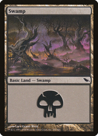 Swamp (290) [Shadowmoor] | Rook's Games and More