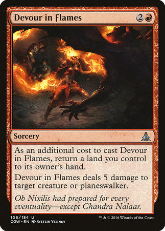 Devour in Flames [Oath of the Gatewatch] | Rook's Games and More