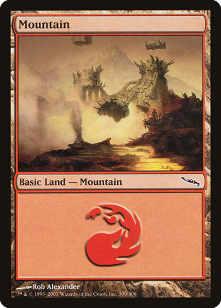 Mountain (300) [Mirrodin] | Rook's Games and More