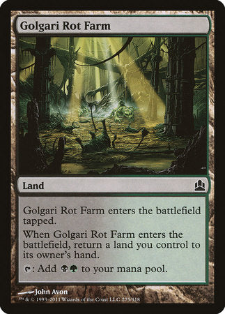 Golgari Rot Farm [Commander 2011] | Rook's Games and More