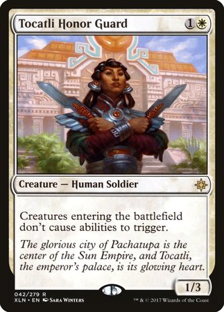 Tocatli Honor Guard [Ixalan Promos] | Rook's Games and More