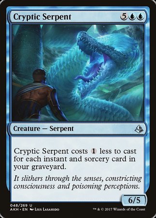 Cryptic Serpent [Amonkhet] | Rook's Games and More