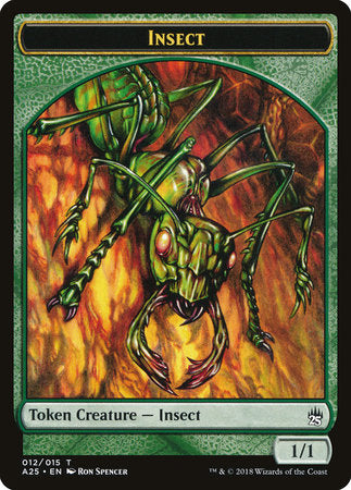 Insect Token (012) [Masters 25 Tokens] | Rook's Games and More