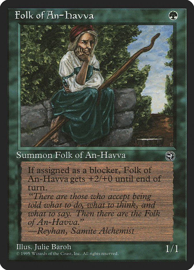 Folk of An-Havva (Reyhan Flavor Text) [Homelands] | Rook's Games and More