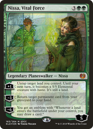 Nissa, Vital Force (SDCC 2018 EXCLUSIVE) [San Diego Comic-Con 2018] | Rook's Games and More