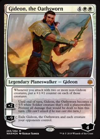 Gideon, the Oathsworn [War of the Spark] | Rook's Games and More