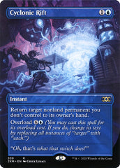 Cyclonic Rift (Borderless) [Double Masters] | Rook's Games and More