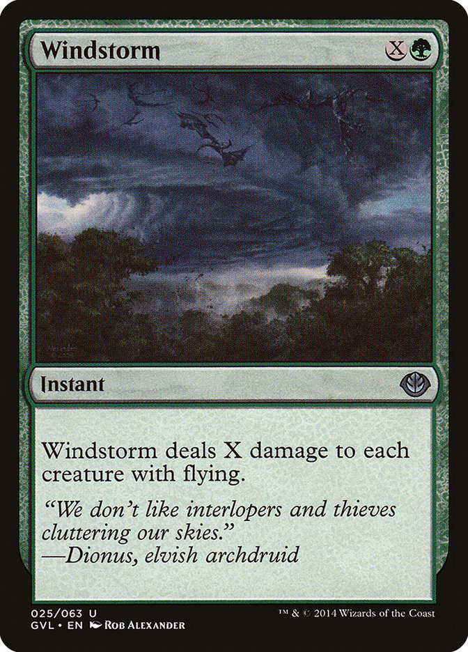 Windstorm (Garruk vs. Liliana) [Duel Decks Anthology] | Rook's Games and More