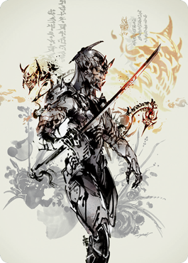 Satoru Umezawa 1 Art Card [Kamigawa: Neon Dynasty Art Series] | Rook's Games and More