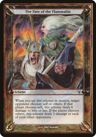 The Fate of the Flammable (Archenemy) [Archenemy Schemes] | Rook's Games and More