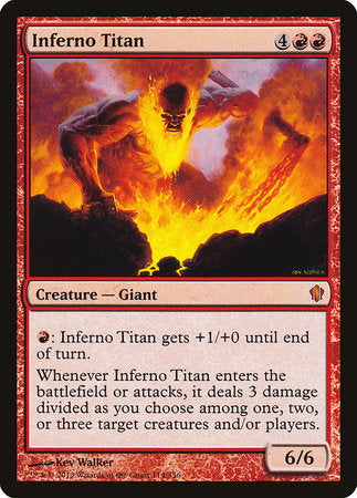 Inferno Titan [Commander 2013] | Rook's Games and More
