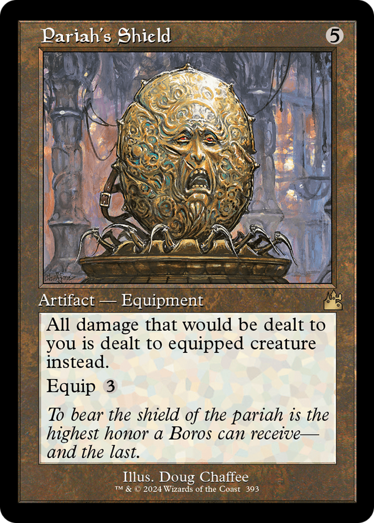 Pariah's Shield (Retro Frame) [Ravnica Remastered] | Rook's Games and More