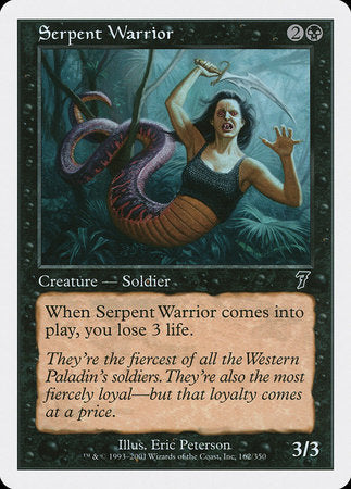 Serpent Warrior [Seventh Edition] | Rook's Games and More
