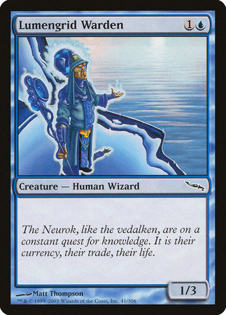 Lumengrid Warden [Mirrodin] | Rook's Games and More
