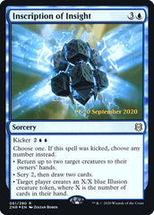 Inscription of Insight  [Zendikar Rising Prerelease Promos]