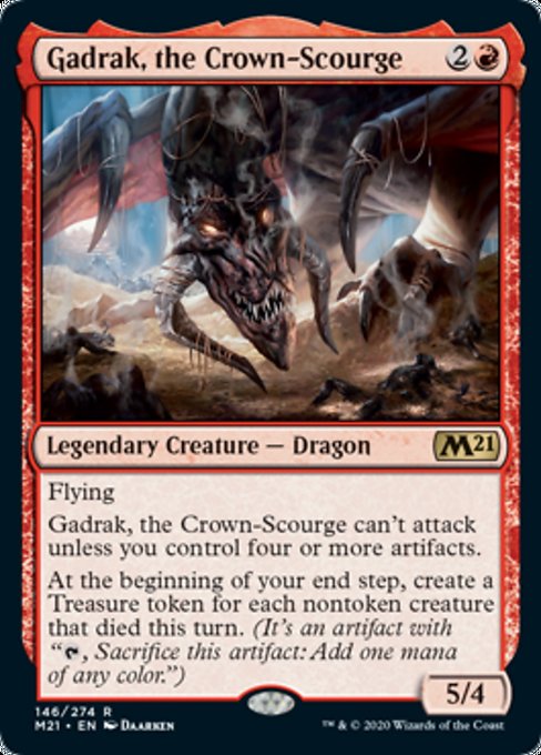 Gadrak, the Crown-Scourge [Core Set 2021] | Rook's Games and More