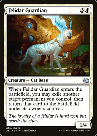 Felidar Guardian [Aether Revolt] | Rook's Games and More