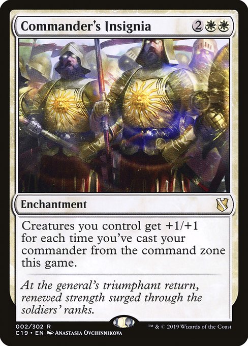 Commander's Insignia [Commander 2019] | Rook's Games and More