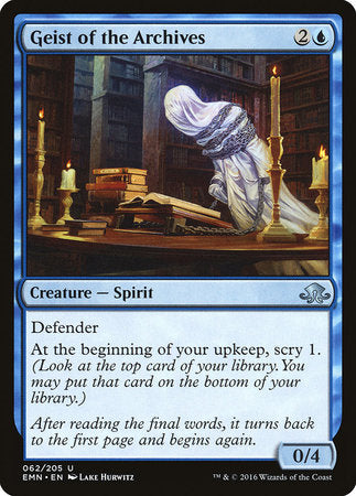 Geist of the Archives [Eldritch Moon] | Rook's Games and More