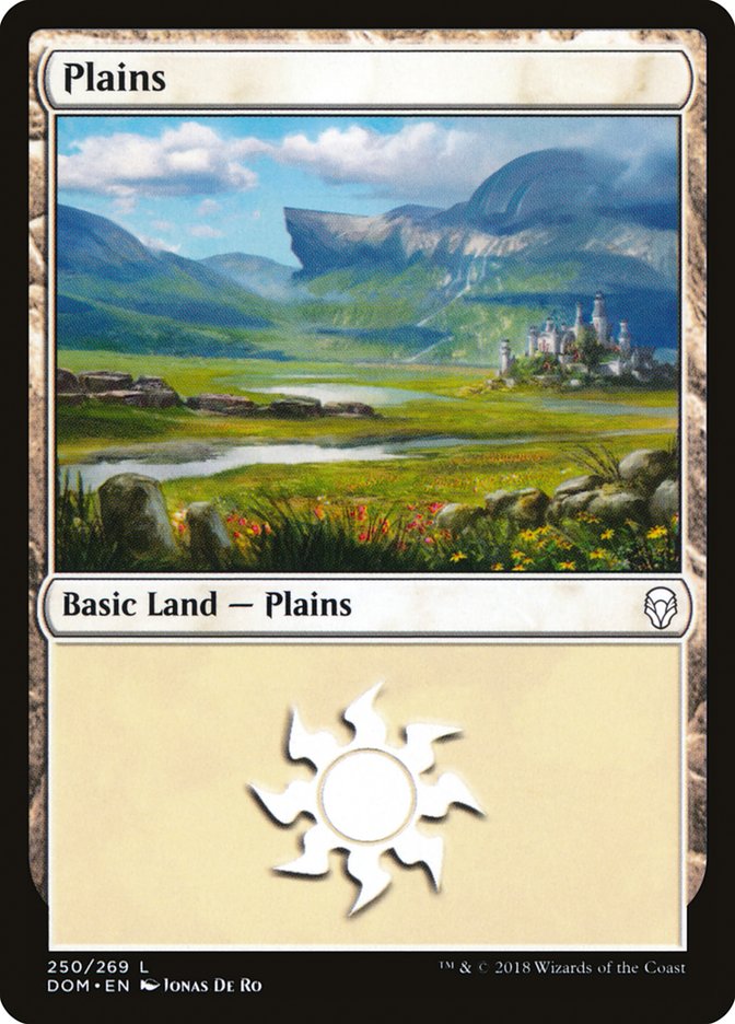Plains (250) [Dominaria] | Rook's Games and More