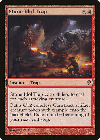Stone Idol Trap [Worldwake] | Rook's Games and More