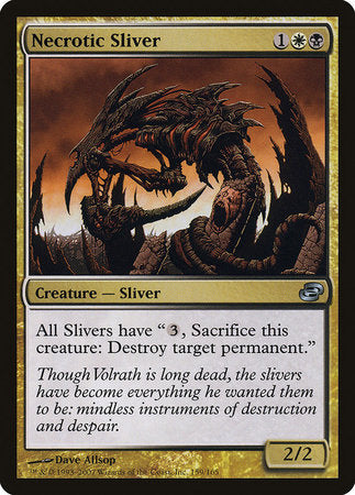 Necrotic Sliver [Planar Chaos] | Rook's Games and More