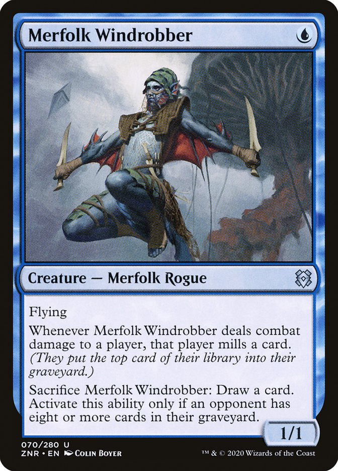 Merfolk Windrobber [Zendikar Rising] | Rook's Games and More