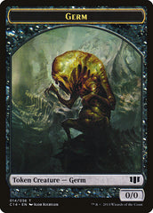 Germ // Zombie (016/036) Double-sided Token [Commander 2014 Tokens] | Rook's Games and More