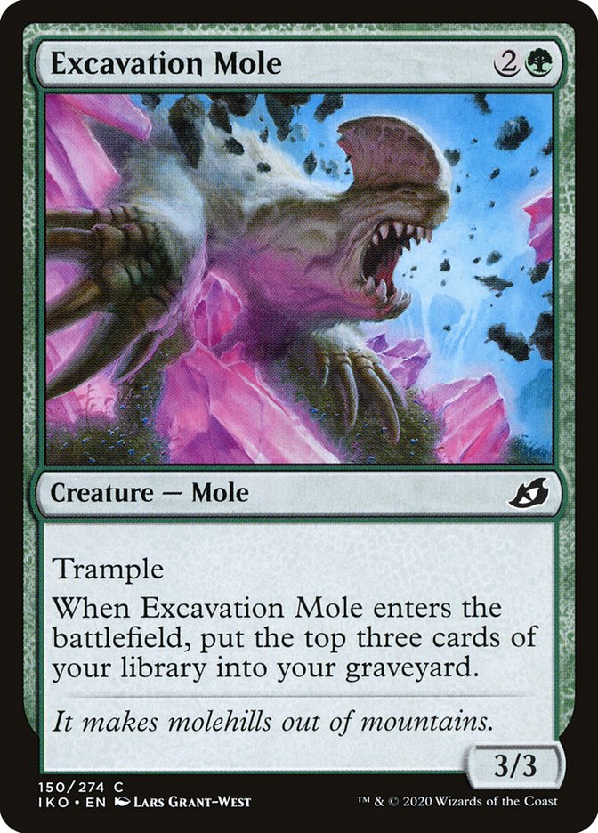 Excavation Mole [Ikoria: Lair of Behemoths] | Rook's Games and More