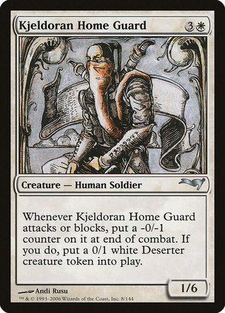 Kjeldoran Home Guard [Coldsnap Theme Decks] | Rook's Games and More