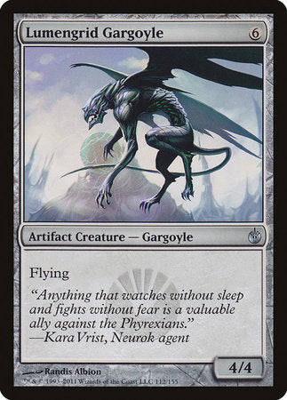 Lumengrid Gargoyle [Mirrodin Besieged] | Rook's Games and More