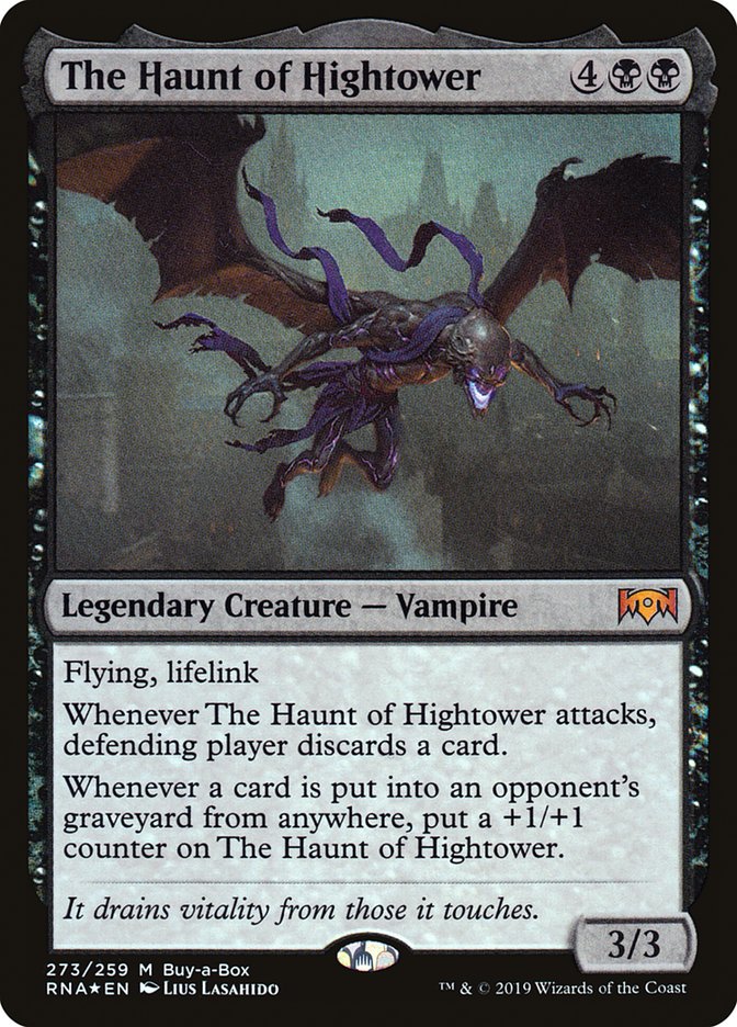 The Haunt of Hightower (Buy-A-Box) [Ravnica Allegiance] | Rook's Games and More