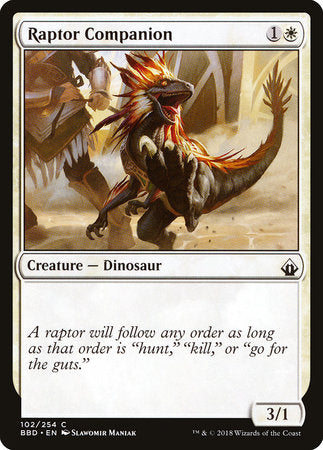 Raptor Companion [Battlebond] | Rook's Games and More
