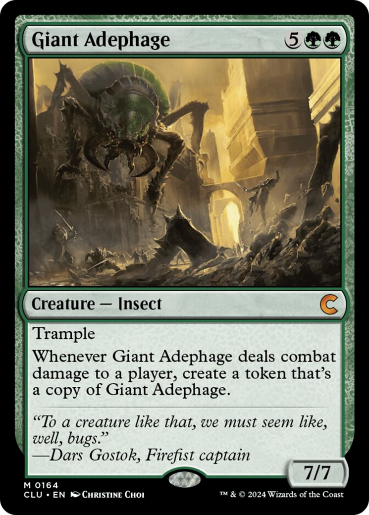 Giant Adephage [Ravnica: Clue Edition] | Rook's Games and More