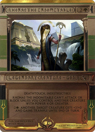 Rhonas the Indomitable [Amonkhet Invocations] | Rook's Games and More