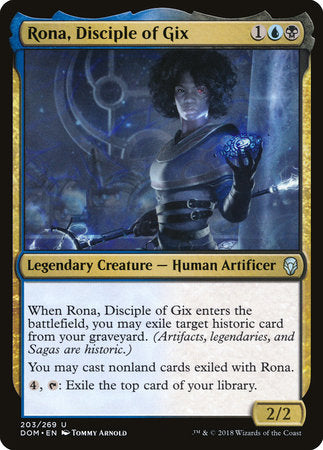 Rona, Disciple of Gix [Dominaria] | Rook's Games and More