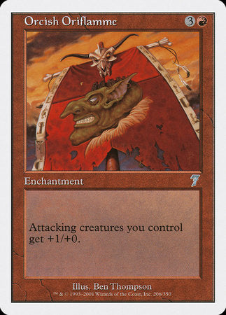 Orcish Oriflamme [Seventh Edition] | Rook's Games and More