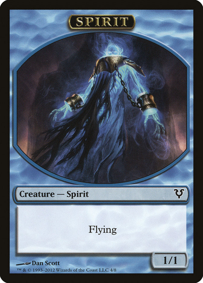 Spirit (4/8) [Avacyn Restored Tokens] | Rook's Games and More