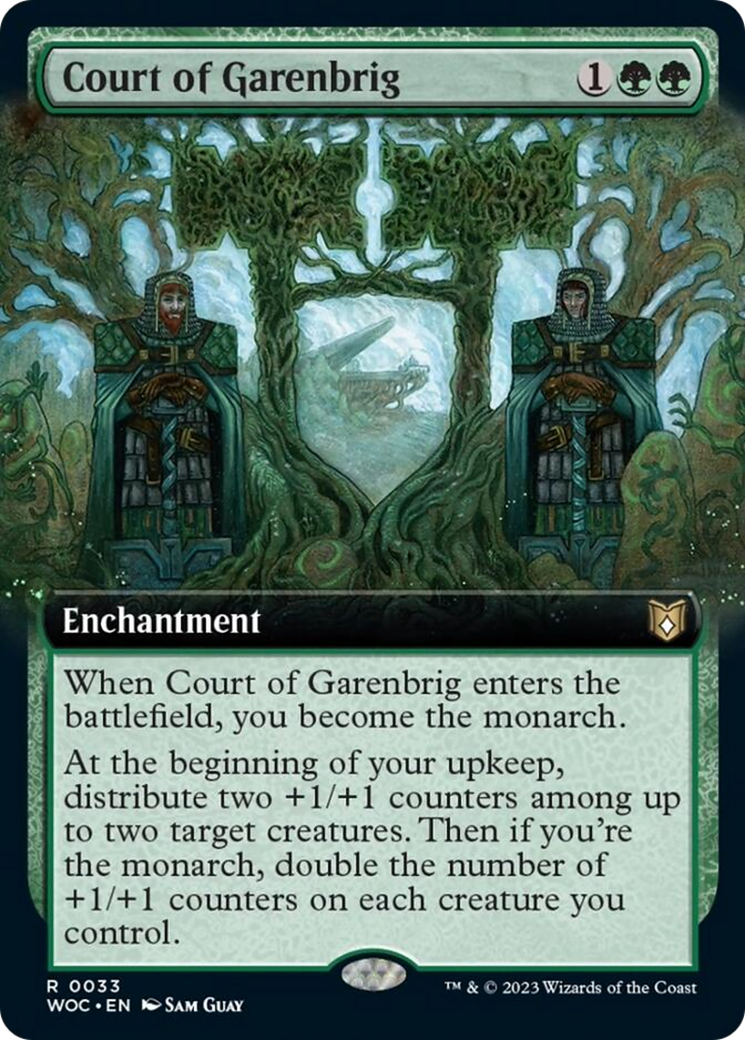 Court of Garenbrig (Extended Art) [Wilds of Eldraine Commander] | Rook's Games and More