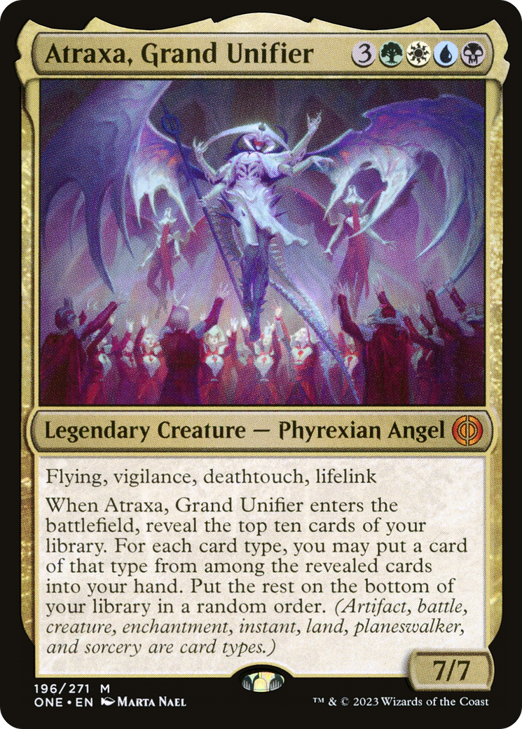 Atraxa, Grand Unifier [Phyrexia: All Will Be One] | Rook's Games and More