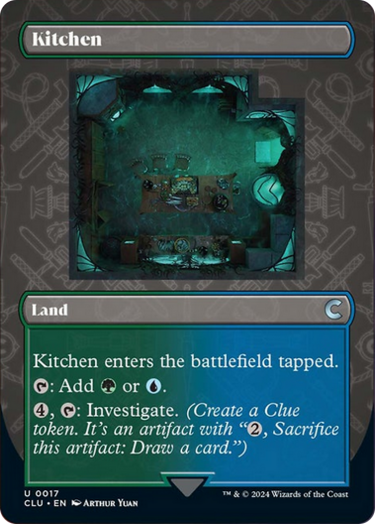 Kitchen (Borderless) [Ravnica: Clue Edition] | Rook's Games and More