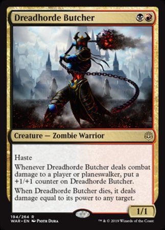 Dreadhorde Butcher [War of the Spark] | Rook's Games and More