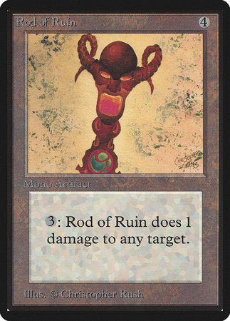 Rod of Ruin [Limited Edition Beta] | Rook's Games and More