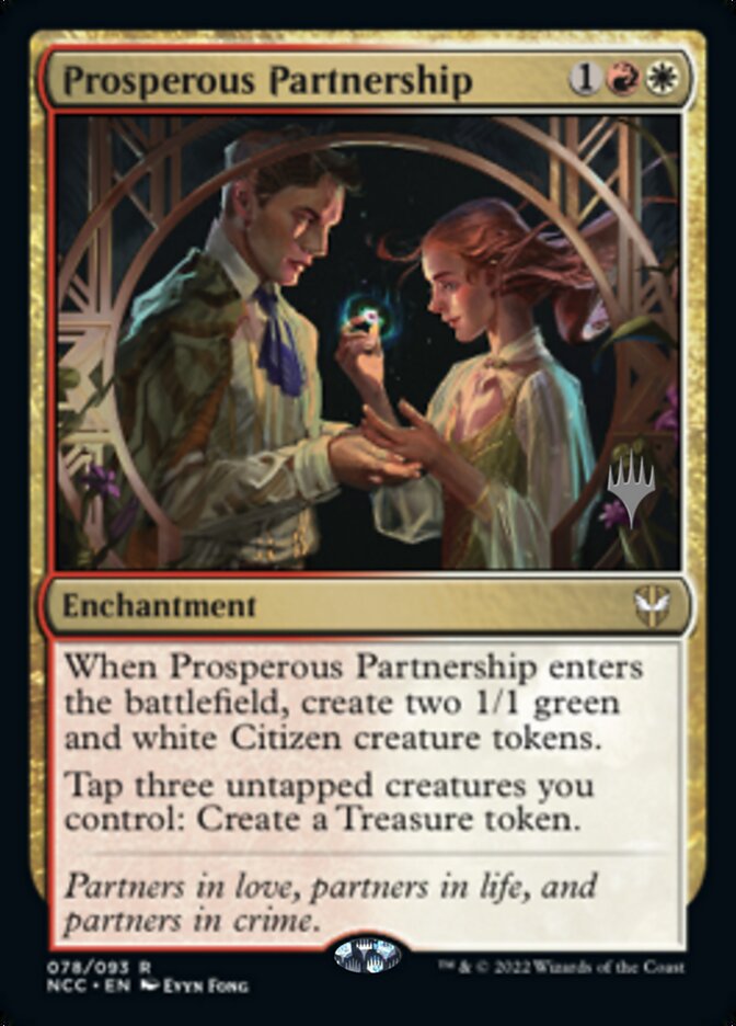 Prosperous Partnership (Promo Pack) [Streets of New Capenna Commander Promos] | Rook's Games and More