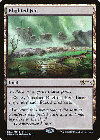 Blighted Fen [Friday Night Magic 2016] | Rook's Games and More