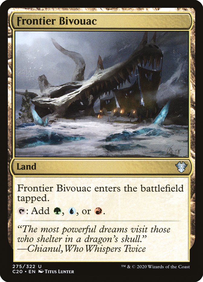 Frontier Bivouac [Commander 2020] | Rook's Games and More