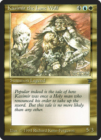 Kasimir the Lone Wolf [Legends] | Rook's Games and More